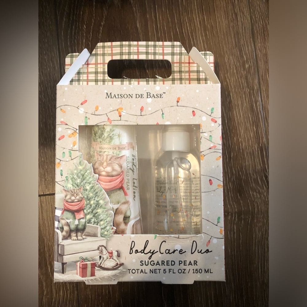 NIB Maison De Base Body Care Duo Sugared Pear
